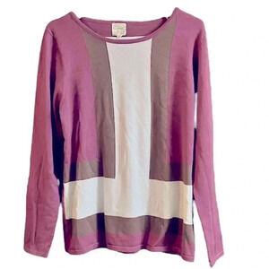 Carol Rose Women's  Long Sleeve Top Size Large